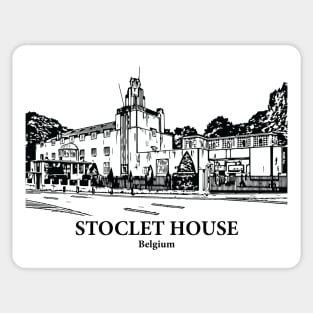 Stoclet House - Belgium Sticker